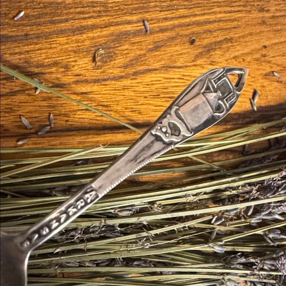 Vintage Arkansas Collectible Souvenir Sterling Silver Spoon
